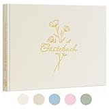 Lanpn Gästebuch Hochzeit, Gästebuch Geburtstag Hochzeitsalbum Hochzeitsgästebuch Blanko,...