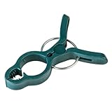 Windhager Pflanzenclips Pflanzklammern Pflanzenbefestigung Pflanzenhalter, 12 Stück, Grün