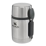 Stanley Adventure Stainless Steel All-In-One Thermobehälter für Essen mit Spork 532 ml - Edelstahl...