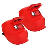 HONITANO 2 Stück Teiliges Schweißschutz Leichte Praktische Schutzmaske mit Breitem Sichtfeld für...