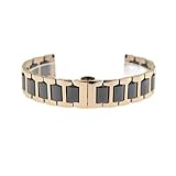 JQQJZLC 12 14 16 18 20 22mm Frauen Keramikuhr Weiche Glatte Füllung Multi-Design-Uhrband Edelstahl...