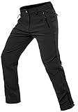 Cycorld Herren Wanderhose-Winter-Outdoorhose-Skihose,Thermohose Wasserdicht Gefütterte...