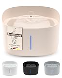 Pretty PAW® Trinkbrunnen für Hunde I Super leiser Hunde Trinkbrunnen mit 7 Liter Wassertank I...