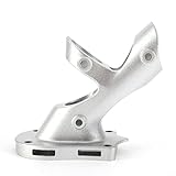 Glewi Fahnenmasthalterung für den Außenbereich, robuste Aluminium-Wandhalterung mit 2,5 cm...