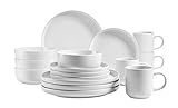 MÄSER 931962 Serie Alenia, Geschirr Set für 4 Personen in modernem skandinavischem Design,...