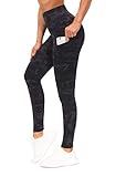 THE GYM PEOPLE Dicke Sport Leggings Damen High Waist Bauchweg Yoga Hose mit Taschen Lange Sporthose...