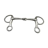 ALCXAZS Pferdehaken Kettenrolle H Form Edelstahl Backenstücke Trainingsgerät Hervorragende...