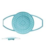 Silicone Steamer Basket - Steamer Basket For Vegetables, Food Safe & Heat Resistant |...