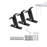 Heavy Duty Roof Riser | Gazebo Roof Bracket Kit | Adjustable Roof Mount Brackets | Pergola Roof...