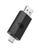 RAOYI 256 GB USB C Flash Drive 2 in 1 Typ C + USB 3.0 Flash Drive Dual OTG Retractable Type-C Thumb...