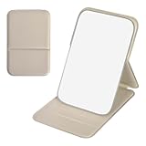 Reisespiegel,Faltbarer Spiegel mit Kortikale Schale,Taschenspiegel,Schminkspiegel Kinder,Spiegel...