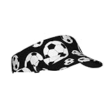 Sport-Sonnenblende mit schwarzem Druck, verstellbare Sonnenblende für Erwachsene, für Damen und...