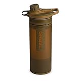 GRAYL GeoPress 710ml (24 oz) Trinkwasserfilter Flasche - Wasserfilter für Outdoor Wandern, Camping,...