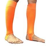 yanwuwa Herren-Fußball-Sportsocken, Sport-Kniestrümpfe, athletischer Fußball, elastische...