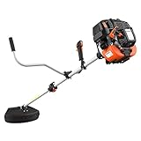 FUXTEC Benzin Motorsense FX-4MS131, Rasentrimmer mit 4-Takt-Motor, 320 mm Schnittkreis,...