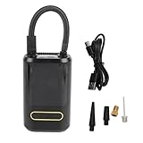 LIYJTK 150psi Reifenentzündung tragbare Luftpumpe Digitaler Druckmessstufe 4000mAh Batteriekabel...