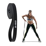 Fitnessbänder, 100% Latex Resistance Bands, Einzelpackung Gymnastikband, Widerstandsbänder...