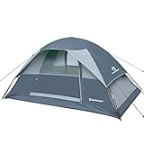 Bessport Camping Zelt 2 Personen, leichtes und tragbares mit Doppeltüren,einfach einzurichtende...
