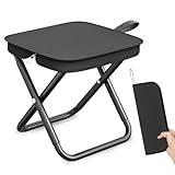 Camping Hocker, Tragbarer Klapphocker, Zusammenklappbarer Campinghocker Leichtgewicht , Mini Outdoor...