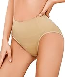 SIMIYA Shapewear Damen Bauchweg Unterhose Slips Bauchkontroll String Tanga Miederhose Hohe Taille...