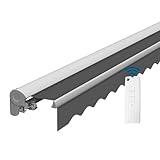 Eclipse Kassettenmarkise Halbkassette Gelenkarm Sonnenschutz Markise Sonnenmarkise Balkonmarkise...