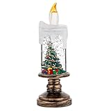 Flammenlose Weihnachtskerzen, Kerzenlicht-Weihnachtsdekorationen | flackernde LED Stumpenkerzen |...