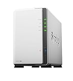 Synology DS218J/4TB-RED 4TB (2x 2TB WD Rot) 2 Bay Desktop NAS-Einheit, Mechanische Festplatte