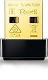 TP-Link TL-WN725N Nano USB WLAN Stick Adapter (bis zu 150Mbit/s, Nano Größe, Soft AP, geeignet...