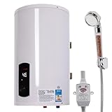 DAOHHFO Elektrospeicher Warmwasserspeicher 220V, 30L Wandspeicher Tank-Wassererhitzer mit...