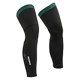 ROCKBROS Fahrrad Armlinge/Beinlinge Winter Thermo Armwärmer/Beinwärmer Rutschfest Arm Sleeves und...