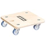 Wagner Transporthilfe MM 1353 I 29 x 29 x 8,5 cm - Tragkraft 250 kg - ideal für Unhandliches,...