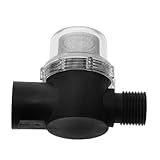 STOBAZA Wasserpumpenfilter Mesh Sieb Wasserfilter für Wohnwagen Wasserpumpe Langlebig Kompakt...