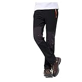 Herren-Skihose, wasserdicht, Wanderhose, wasserdicht, atmungsaktiv, Walkinghose, Fleece-Leggings,...