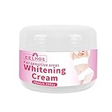 LOKOER Body Lotion Cream Underarm Whitening Cream Bleaching Face Body Cream Sicher Sanft für den...