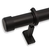 BlastHome® Luxuriöse Gardinenstange, 4 m, 3,8 cm großer Durchmesser, Premium-Halterungen und...