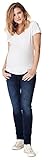 Noppies Damen Otb Slim Mila Comfort Everyday Blue Umstandsjeans, Everyday Blue, 36W 30L EU