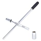 LOCK COWBOY Kreuzschlüssel 4-fach, Hergestellt aus Aluminium, Metall, Rostbeständig, Teleskopische...