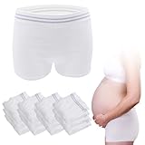 HANSILK Netz-Unterwäsche nach der Geburt, hohe Taille, Einweg-Panty nach der Bucht, C-Abschnitt zur...