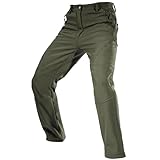 FREE SOLDIER Herren Winter wasserdichte Skihose Jagd Outdoor Hose Winddichte Thermohose Winterhose...