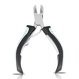 Professioneller Zehennagelknipser Cutter Zangen Fußpflege Heavy Duty Dicke Nägel SS Blau