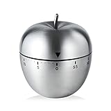 Wailicop Küchentimer Apfel Küchenwecker Küchen-Zeituhr Zeitmesser Küche Kurzzeitmesser...