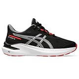 ASICS Mädchen Gt-1000 13 Gs (Little Big Kid) Sneaker, Schwarz/Feuerrot, 4 Big Kid