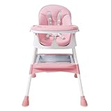 HarBin-Star Kids Hochstuhl Baby, Baby Hochstühle ab Geburt， Kinderhochstuhl mit Tablett für...