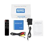 osiuujkw 4K Blu Ray Video Player, kompakter und praktischer Media Player, horizontaler und...