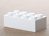 Lego® Steine Weiss - 100 Stück Grundbausteine Bausteine Größe 2 x 4, Konstruktionspielzeug,...