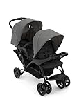 Graco Stadium Duo Geschwisterwagen, Zwillingswagen, 0-15 kg, auch mit Babyschale nutzbar,...