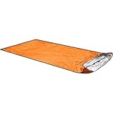 Ortovox Unisex – Erwachsene Bivy Ultralight Biwaksack, Shocking Orange, 235 x 110 cm (bis 2...