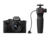 Panasonic Lumix DC-G110VEG-K Systemkamera (20 MP, 4K, Bildstabilisator, 7,5cm Touch, 12-60mm...