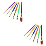 SEWACC 12 Stück Pinsel Für Kinder Einfacher Pinsel