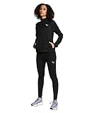 PUMA Damen Active Woven Suit Trainingsanzug, Schwarz, M